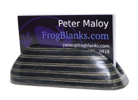 Frogwood Business Card Holder by Cliff